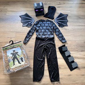 Minecraft Ender Dragon Halloween Costume Size Small (4-6y)